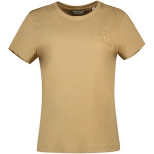 Gant Reg Tonal Shield T-shirt Met Korte Mouwen