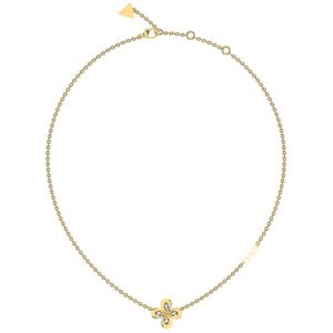Guess Jubn03057jwygt Amazing Blossom Necklace Goud  Man
