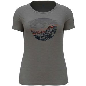 Odlo Ascent Pw 130 Sunrise T-shirt Met Korte Mouwen