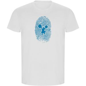 Kruskis Fitness Fingerprint Eco T-shirt Met Korte Mouwen