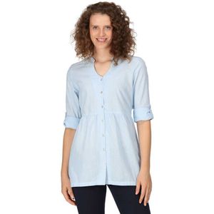 Regatta Nemora Long Sleeve Shirt Blauw 16 Vrouw