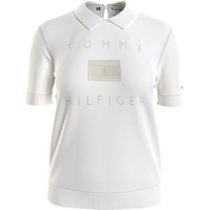 Tommy Hilfiger Mainline Short Sleeve Polo Wit S Vrouw