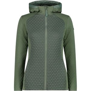 Cmp - 34e5506 Jas - Grijs - Polyester - Met Capuchon en 2 Zijzakken