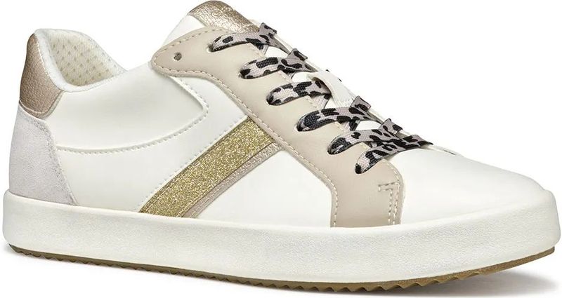 Geox - Blomiee - Sneakers - Blauw - Suède en Leer - Dames