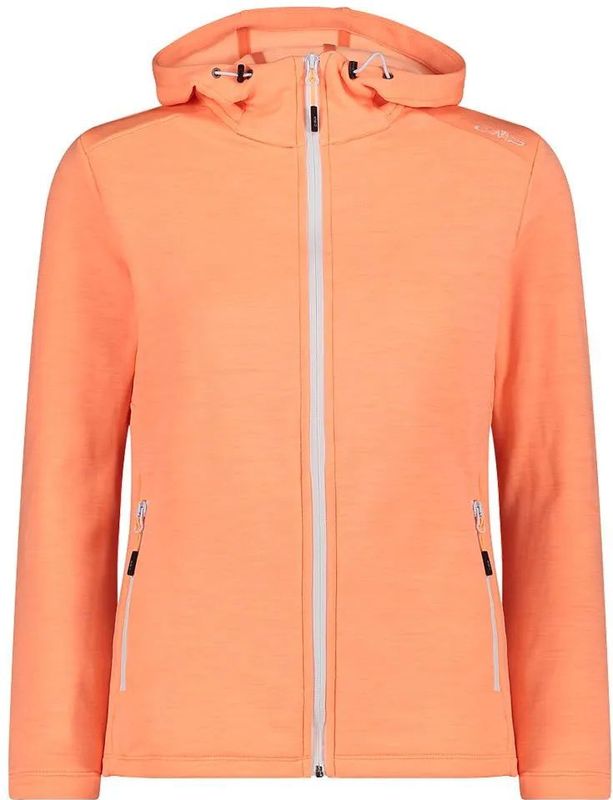 Dames fleece met capuchon CMP