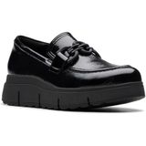 Clarks - Loriini Izzy - Leren Schoenen - Zwart - Casual - Hakhoogte 45 mm