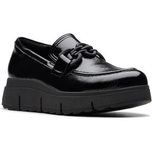 Clarks - Loriini Izzy - Leren Schoenen - Zwart - Casual - Hakhoogte 45 mm