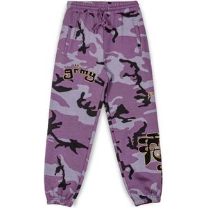 Grimey All Over Print Tusker Temple Sweat Pants Paars L Man