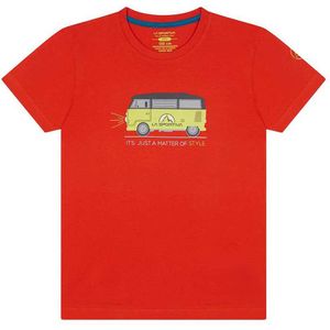 La Sportiva Van Short Sleeve T-shirt Rood 140 cm