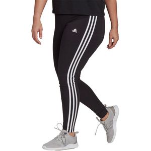 adidas Performance Plus Size sportlegging zwart/wit