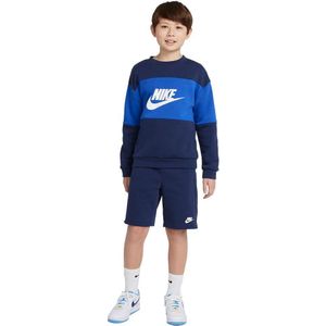 Nike Sportswear French Terry Track Suit Blauw 8-9 Years Jongen