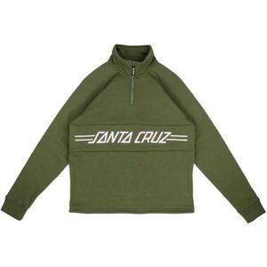 Santa Cruz Crew Pinline Sweatshirt Met Halve Rits