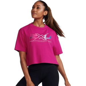 2xu Form Crop T-shirt Met Korte Mouwen