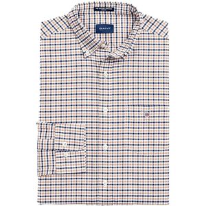Gant Oxford Gingham Overhemd Met Lange Mouwen