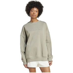 Adidas Originals Essentials Linear Oversized Crew Sweatshirt
