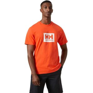 Helly Hansen Box Short Sleeve T-shirt Oranje XS Man