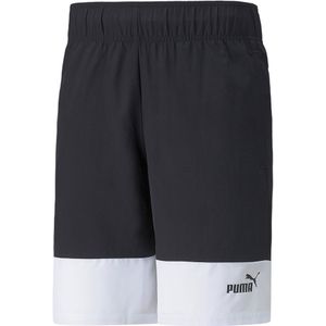 Puma Power Colorblock Woven 9´´ Shorts Zwart M Man