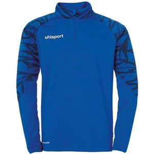 Uhlsport Goal 25 Half Zip Sweatshirt Blauw 8 Years