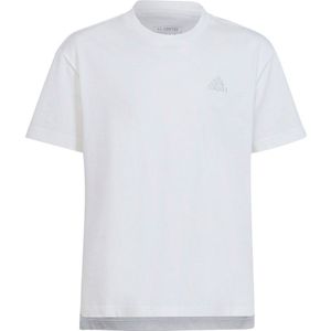 Adidas D Loose Short Sleeve T-shirt Wit 13-14 Years Meisje