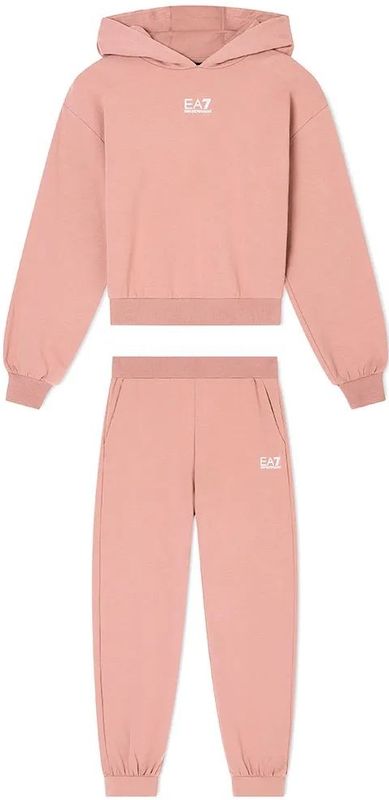 EA7 - 7G000128_AF16219 - Trainingspak - Beige - Casual - Katoen - Lange Mouwen