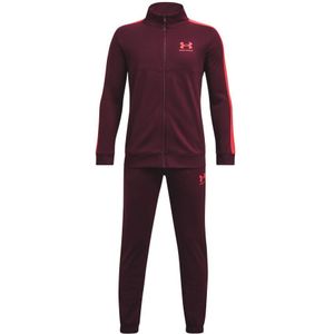 Under Armour Cb Knit Tracksuit Paars 7 Years Jongen