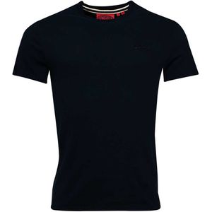 Superdry Vintage Logo Embroidered Short Sleeve T-shirt Zwart S Man