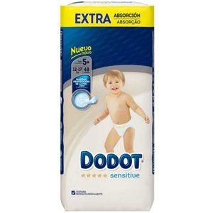 Dodot Extra Sensitive Size 5 48 Units Diapers Transparant