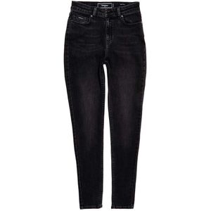 Superdry Superthermo Skinny High Rise Jeans Zwart 27 / 30 Vrouw