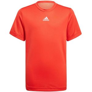Adidas Aeroready Short Sleeve T-shirt Rood 9-10 Years