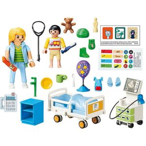 PLAYMOBIL City Life Kinderziekenhuiskamer - 70192