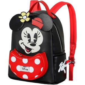 Karactermania Disney Minnie Mouse Face Heady Backpack Zwart