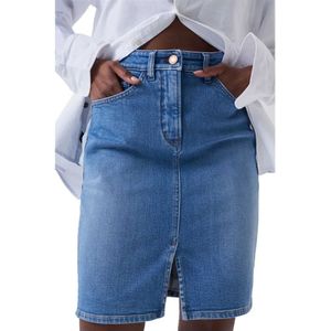 Salsa Jeans Push In Secret Glamour Denim Midi Rok