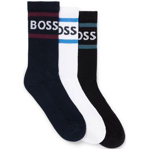 Boss 3p Rib Stripe Cc Socks Veelkleurig EU 43-46 Man