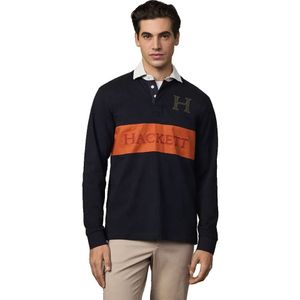 Hackett - Heritage Rally - Poloshirt - Lange Mouw - Katoen