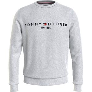 Tommy Hilfiger Logo Sweatshirt Grijs S Man