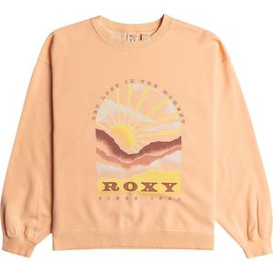 Roxy Lineup Terry Sweatshirt Oranje 12 Years Meisje