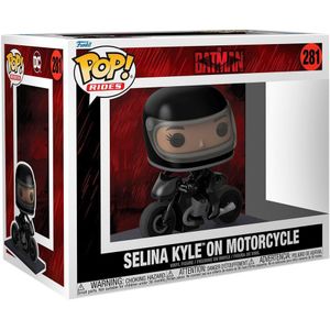 Funko Pop Movies Dc Comics The Batman Selina Kyle On Motorcycle Figure Veelkleurig
