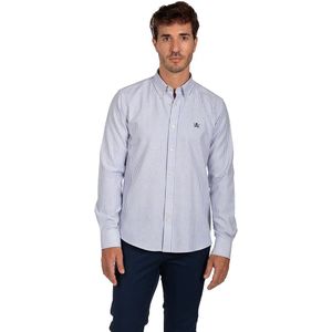 The Time Of Bocha Oxford Overhemd Met Lange Mouwen