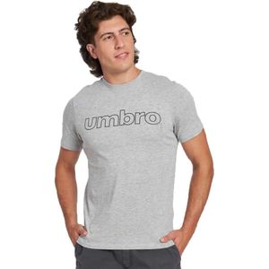 Umbro Linear Logo Graphic T-shirt Met Korte Mouwen