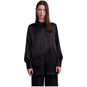 Yas Pella Long Sleeve Shirt Zwart XS Vrouw