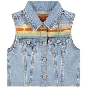 LEVI'S KIDS - 3EM411 - Vest - Meisjes - Zwart - Katoen