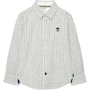 Boboli Poplin Check Overhemd Met Lange Mouwen