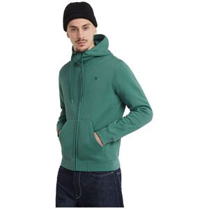 G-star Premium Core Full Zip Sweatshirt Groen S Man
