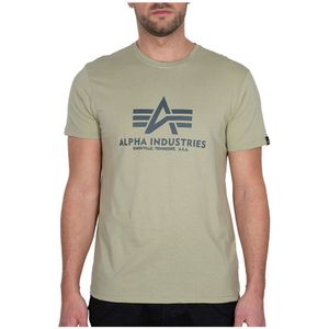 Alpha Industries - Basic T-Shirt - Zwart - Katoen - Ronde Hals