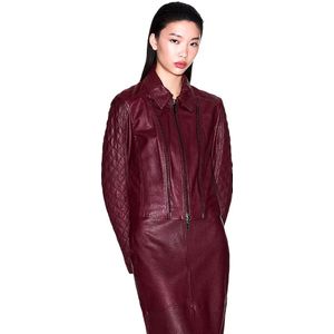 Armani Exchange - XW000654AF16212UC001 - Combi Jack - Zwart - Leer