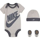 Nike - Futura - Set met Body + Sokken + Muts - Blauw - Katoen