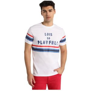 Lois Jeans 7395 T-shirt Met Korte Mouwen