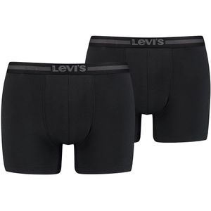 Levi´s Underwear Tencel Slip Boxer 2 Units Zwart 2XL Man
