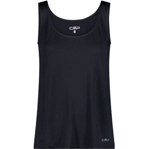 CMP - Damestanktop - Technisch Topje - Effen - Smalle Bandjes - Stretchstof