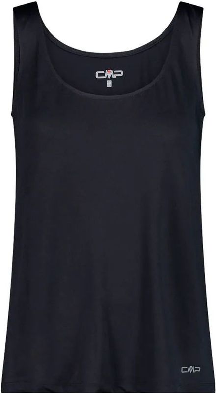 CMP - Damestanktop - Technisch Topje - Effen - Smalle Bandjes - Stretchstof